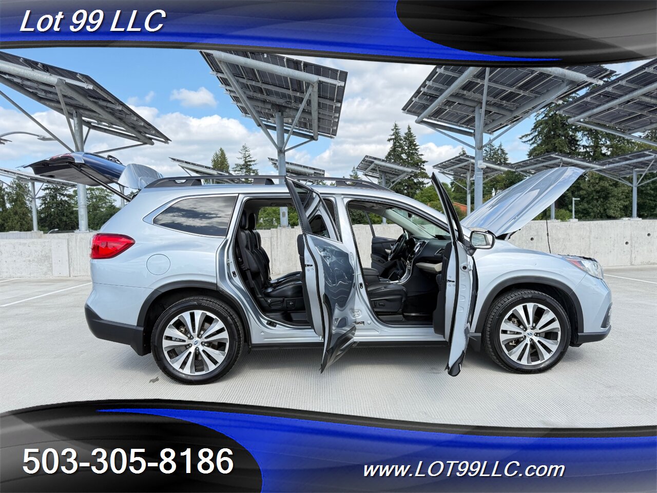 2019 Subaru Ascent Limited AWD 7-Passenger Quad Buckets Pano Navi Cam  Black Leather DEQ Slip - Photo 22 - Milwaukie, OR 97267