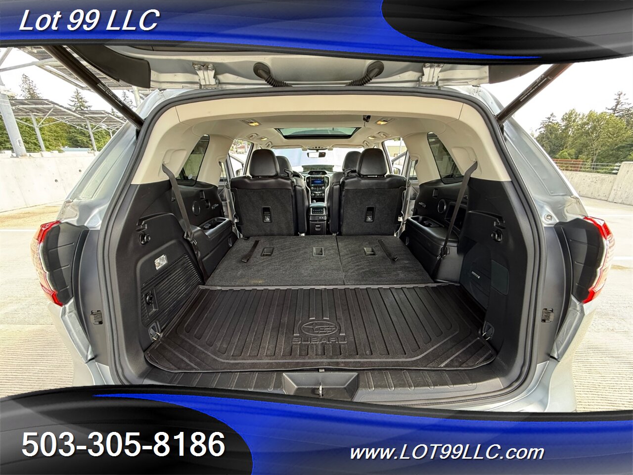 2019 Subaru Ascent Limited AWD 7-Passenger Quad Buckets Pano Navi Cam  Black Leather DEQ Slip - Photo 20 - Milwaukie, OR 97267