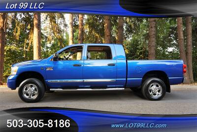 2007 Dodge Ram 3500 Laramie MEGA CAB 4X4 6.7L Cummins Heated Leather Truck