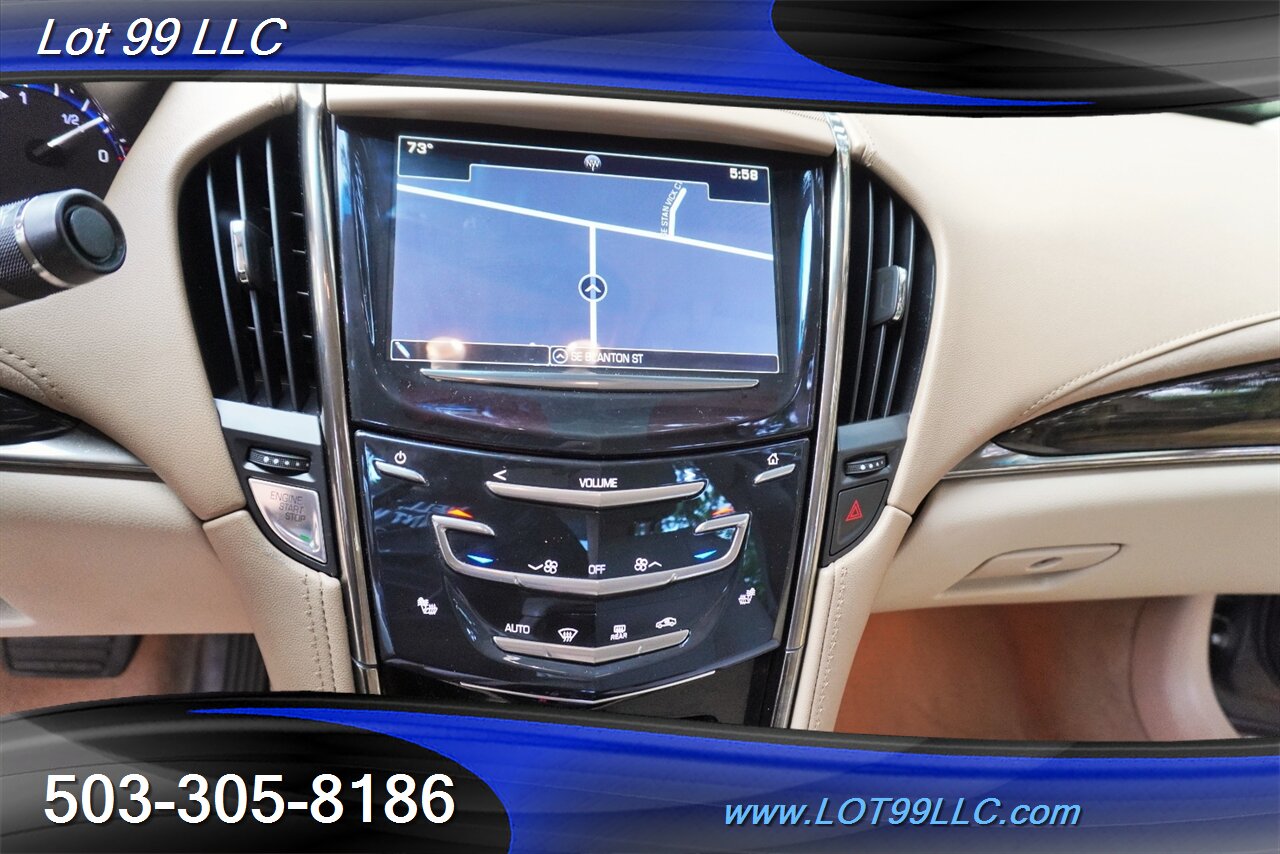 2016 Cadillac ATS 2.0T Luxury Collection AWD 2.0 Auto Heated Leather Seats GPS Premium Wheels Newer Tires - Photo 20 - Milwaukie, OR 97267