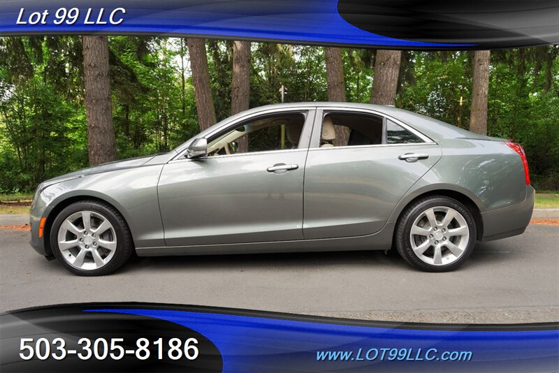 2016 Cadillac ATS 2.0T Luxury Collection AWD 2.0 Auto Heated Leather  Seats GPS Premium Wheels Newer Tires