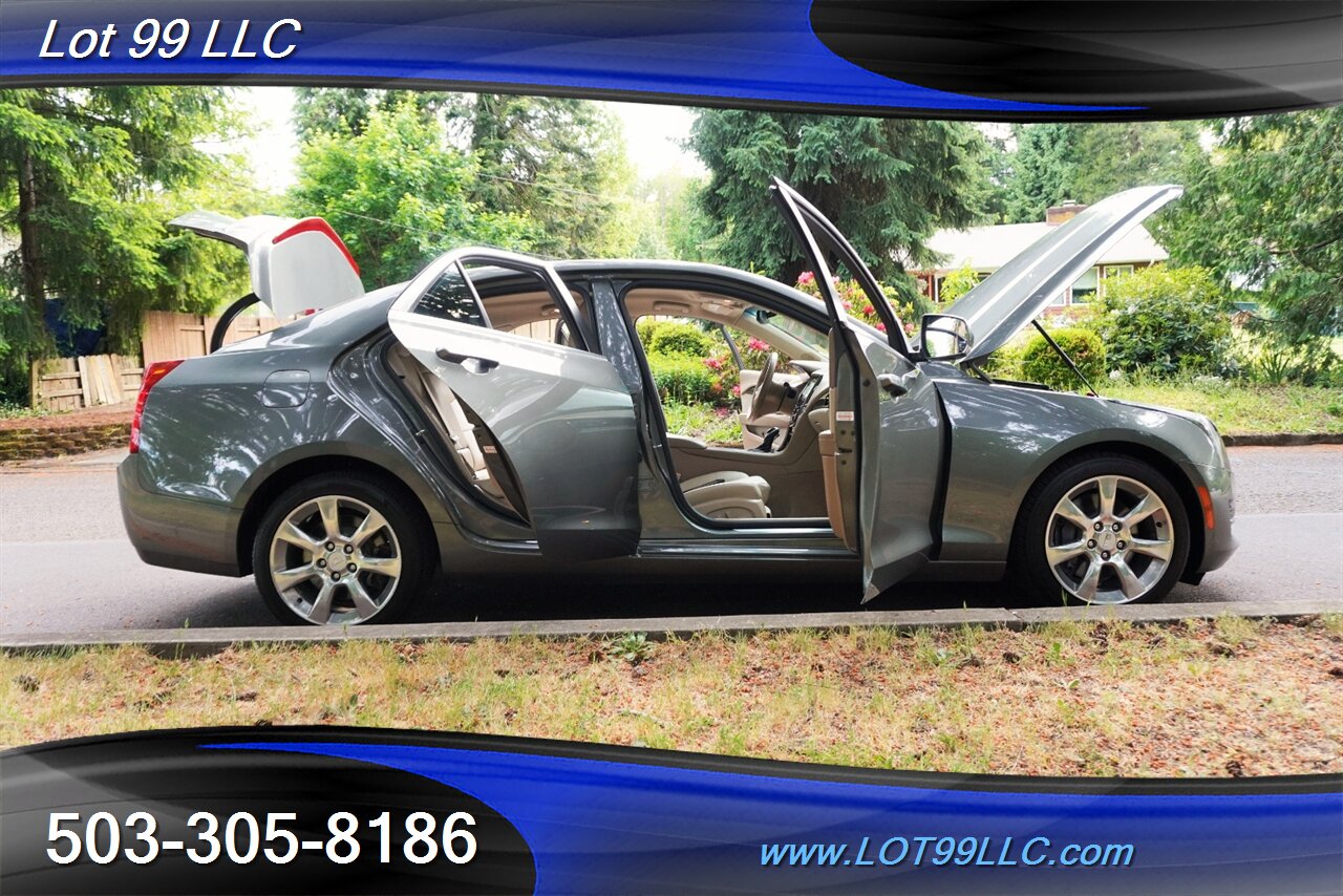 2016 Cadillac ATS 2.0T Luxury Collection AWD 2.0 Auto Heated Leather Seats GPS Premium Wheels Newer Tires - Photo 28 - Milwaukie, OR 97267