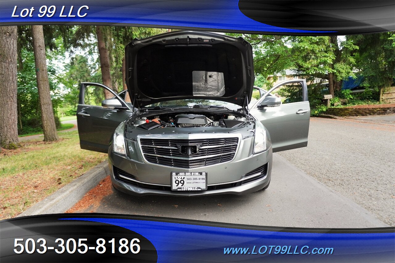 2016 Cadillac ATS 2.0T Luxury Collection AWD 2.0 Auto Heated Leather Seats GPS Premium Wheels Newer Tires - Photo 27 - Milwaukie, OR 97267