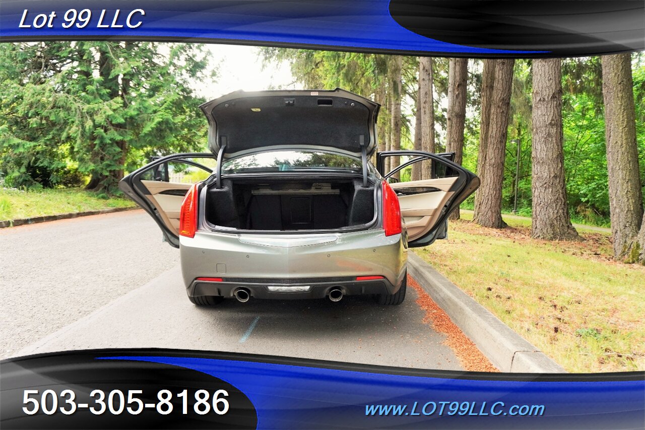 2016 Cadillac ATS 2.0T Luxury Collection AWD 2.0 Auto Heated Leather Seats GPS Premium Wheels Newer Tires - Photo 29 - Milwaukie, OR 97267
