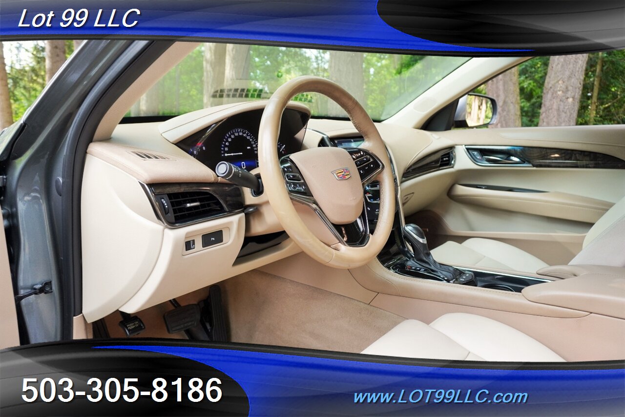 2016 Cadillac ATS 2.0T Luxury Collection AWD 2.0 Auto Heated Leather Seats GPS Premium Wheels Newer Tires - Photo 12 - Milwaukie, OR 97267