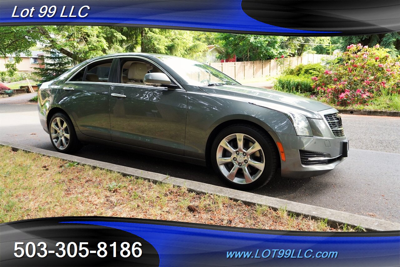 2016 Cadillac ATS 2.0T Luxury Collection AWD 2.0 Auto Heated Leather Seats GPS Premium Wheels Newer Tires - Photo 7 - Milwaukie, OR 97267