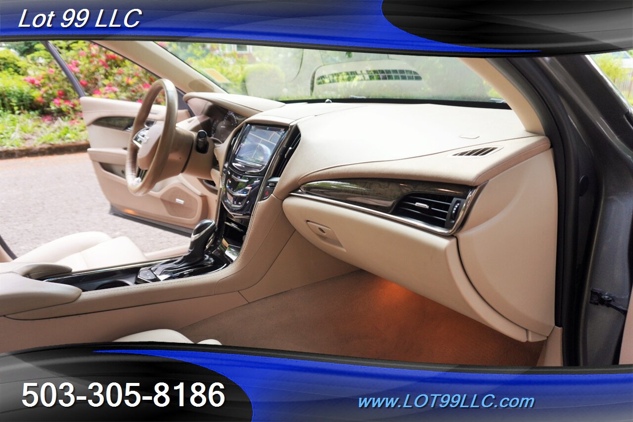 2016 Cadillac ATS 2.0T Luxury Collection AWD 2.0 Auto Heated Leather Seats GPS Premium Wheels Newer Tires - Photo 17 - Milwaukie, OR 97267