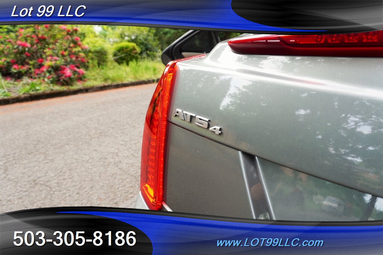2016 Cadillac ATS 2.0T Luxury Collection AWD 2.0 Auto Heated Leather Seats GPS Premium Wheels Newer Tires - Photo 32 - Milwaukie, OR 97267