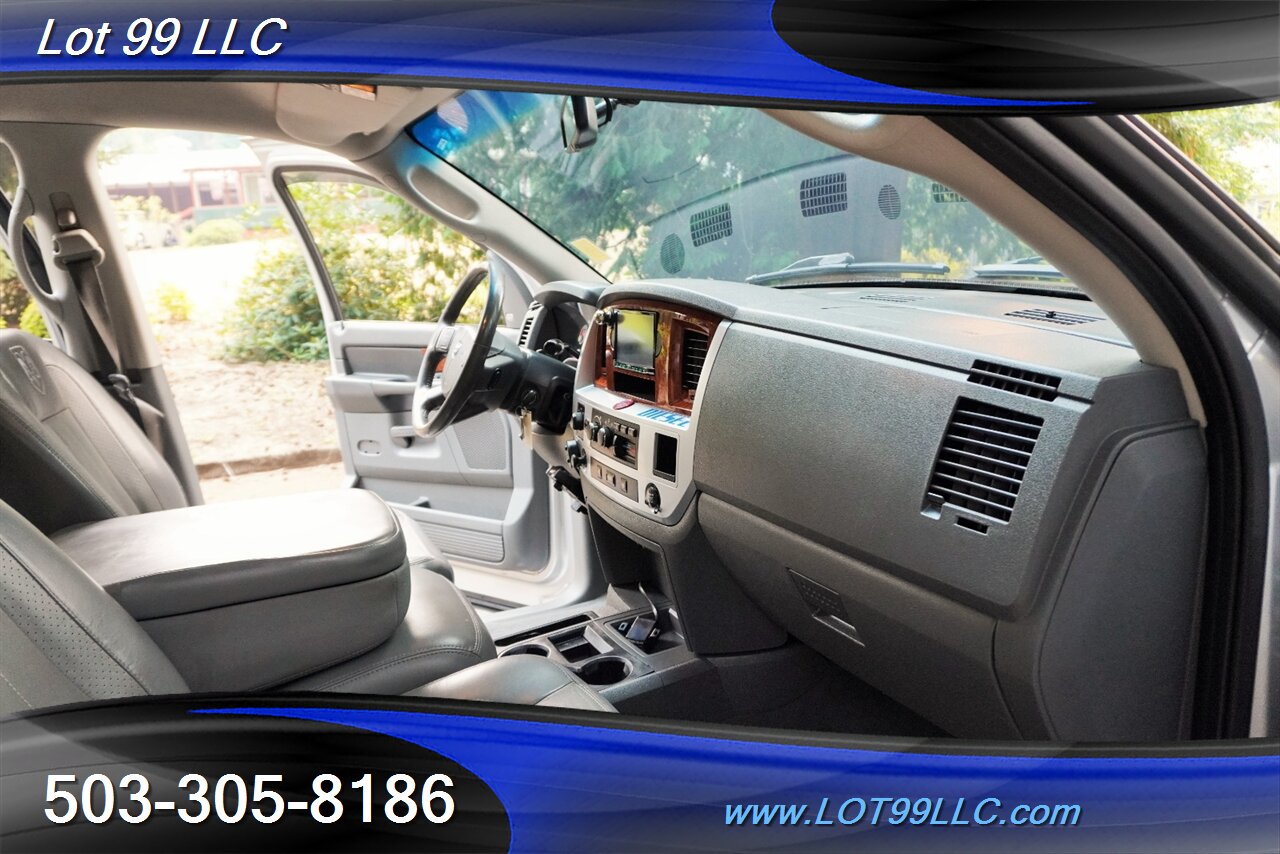 2007 Dodge Ram 2500 Laramie 4X4 5.9L Cummins Diesel Heated Leather DVD  LIFTED Chrome Wheels Newer Off Road Tires LED LIGHTS - Photo 16 - Milwaukie, OR 97267
