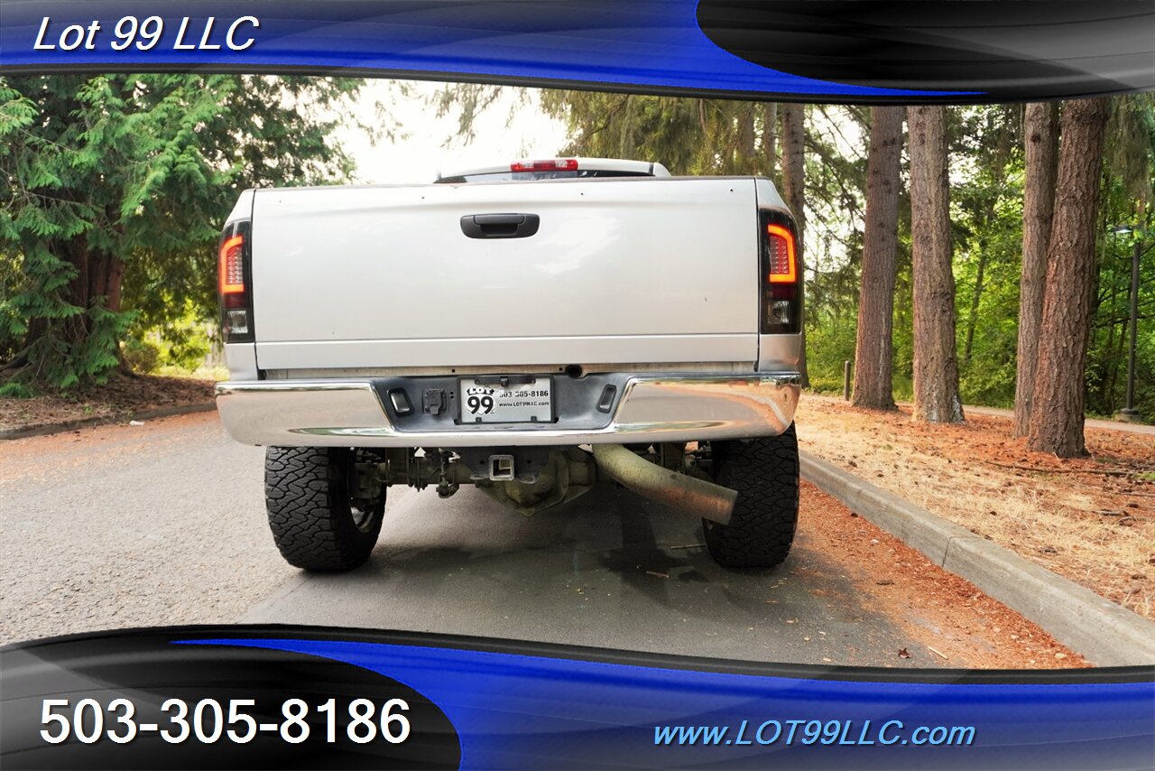 2007 Dodge Ram 2500 Laramie 4X4 5.9L Cummins Diesel Heated Leather DVD  LIFTED Chrome Wheels Newer Off Road Tires LED LIGHTS - Photo 10 - Milwaukie, OR 97267