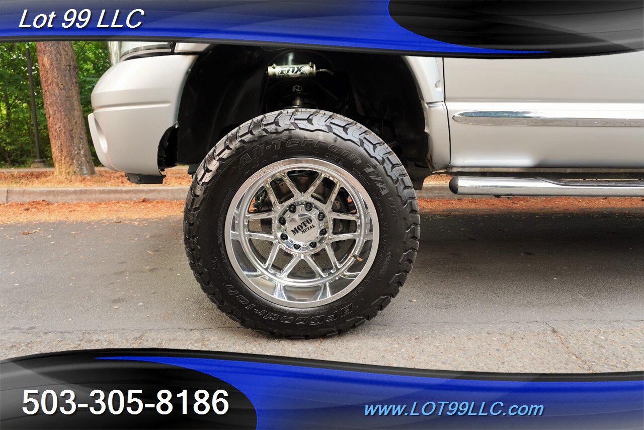 2007 Dodge Ram 2500 Laramie 4X4 5.9L Cummins Diesel Heated Leather DVD  LIFTED Chrome Wheels Newer Off Road Tires LED LIGHTS - Photo 3 - Milwaukie, OR 97267