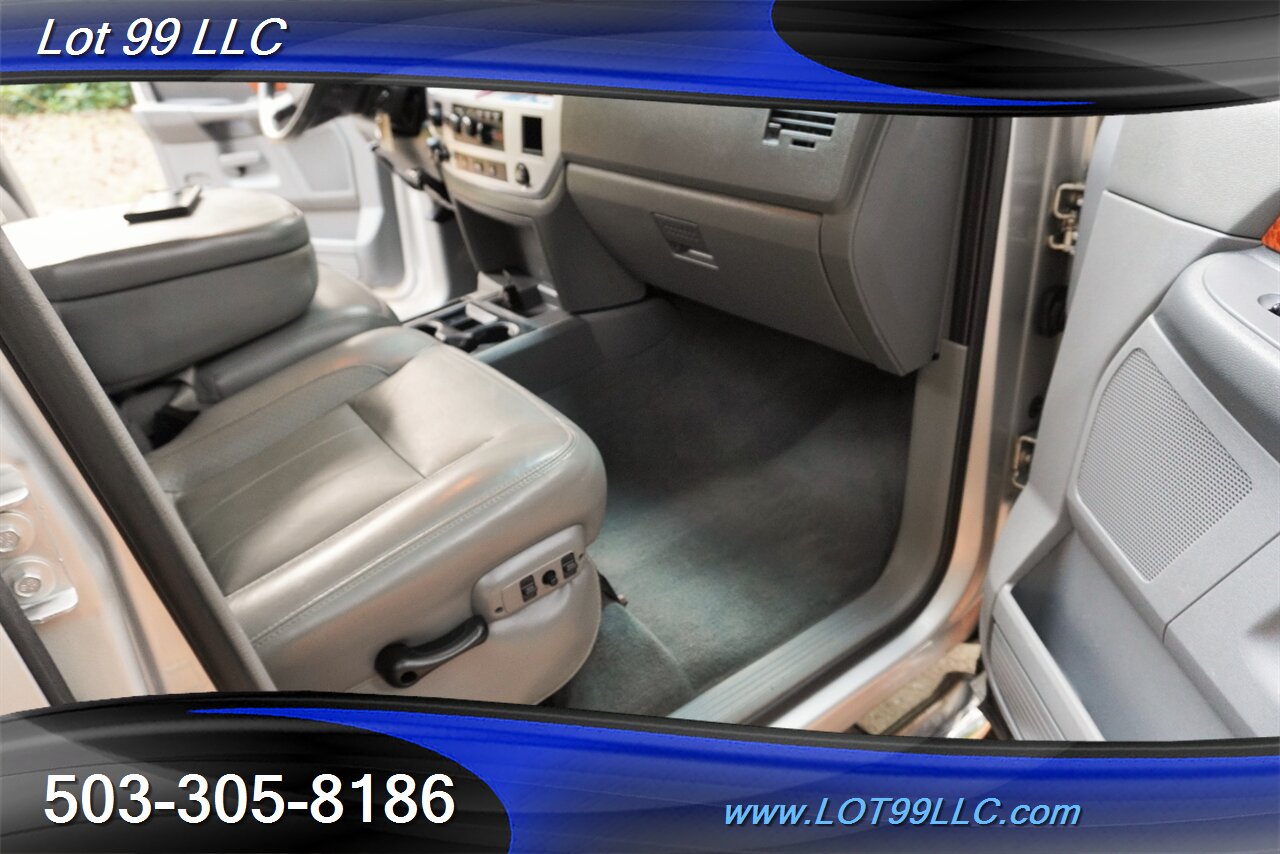 2007 Dodge Ram 2500 Laramie 4X4 5.9L Cummins Diesel Heated Leather DVD  LIFTED Chrome Wheels Newer Off Road Tires LED LIGHTS - Photo 37 - Milwaukie, OR 97267