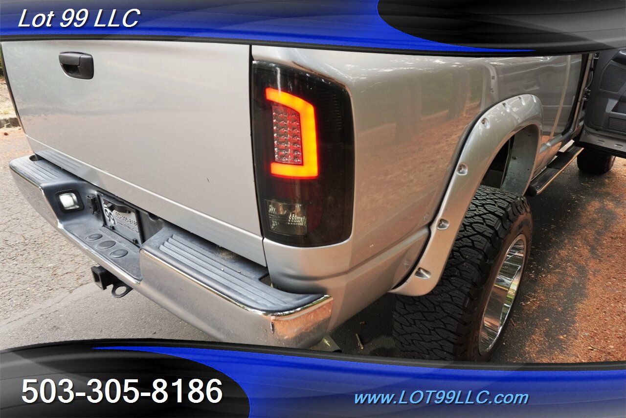 2007 Dodge Ram 2500 Laramie 4X4 5.9L Cummins Diesel Heated Leather DVD  LIFTED Chrome Wheels Newer Off Road Tires LED LIGHTS - Photo 32 - Milwaukie, OR 97267