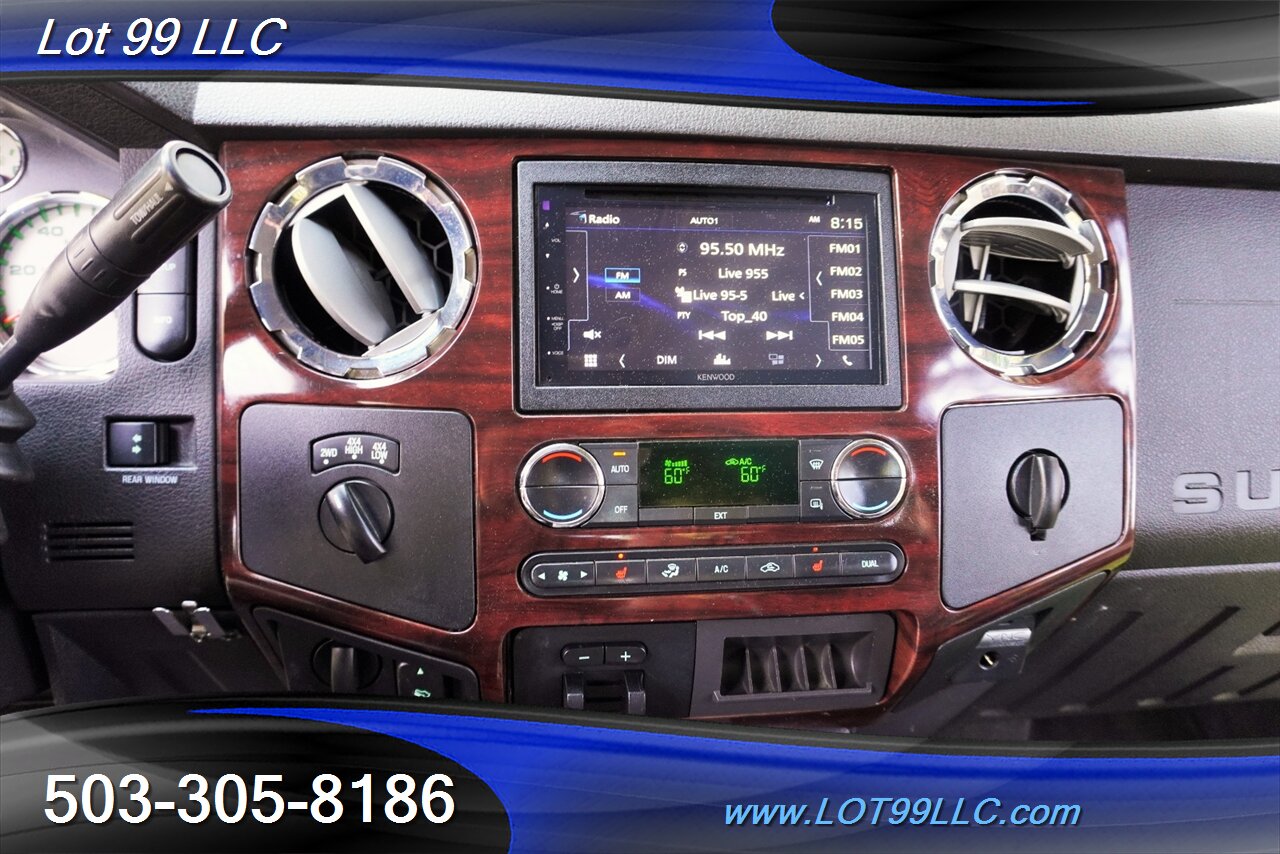 2010 Ford F-250 Lariat 4x4 POWER STROKE Heated Leather Moon Roof  Short Bed LIFTED Black 20 Wheels Newer Tires - Photo 20 - Milwaukie, OR 97267