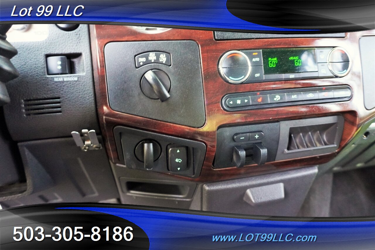 2010 Ford F-250 Lariat 4x4 POWER STROKE Heated Leather Moon Roof  Short Bed LIFTED Black 20 Wheels Newer Tires - Photo 24 - Milwaukie, OR 97267