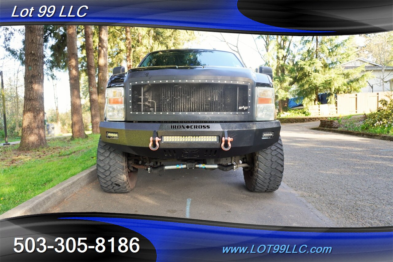 2010 Ford F-250 Lariat 4x4 POWER STROKE Heated Leather Moon Roof  Short Bed LIFTED Black 20 Wheels Newer Tires - Photo 6 - Milwaukie, OR 97267