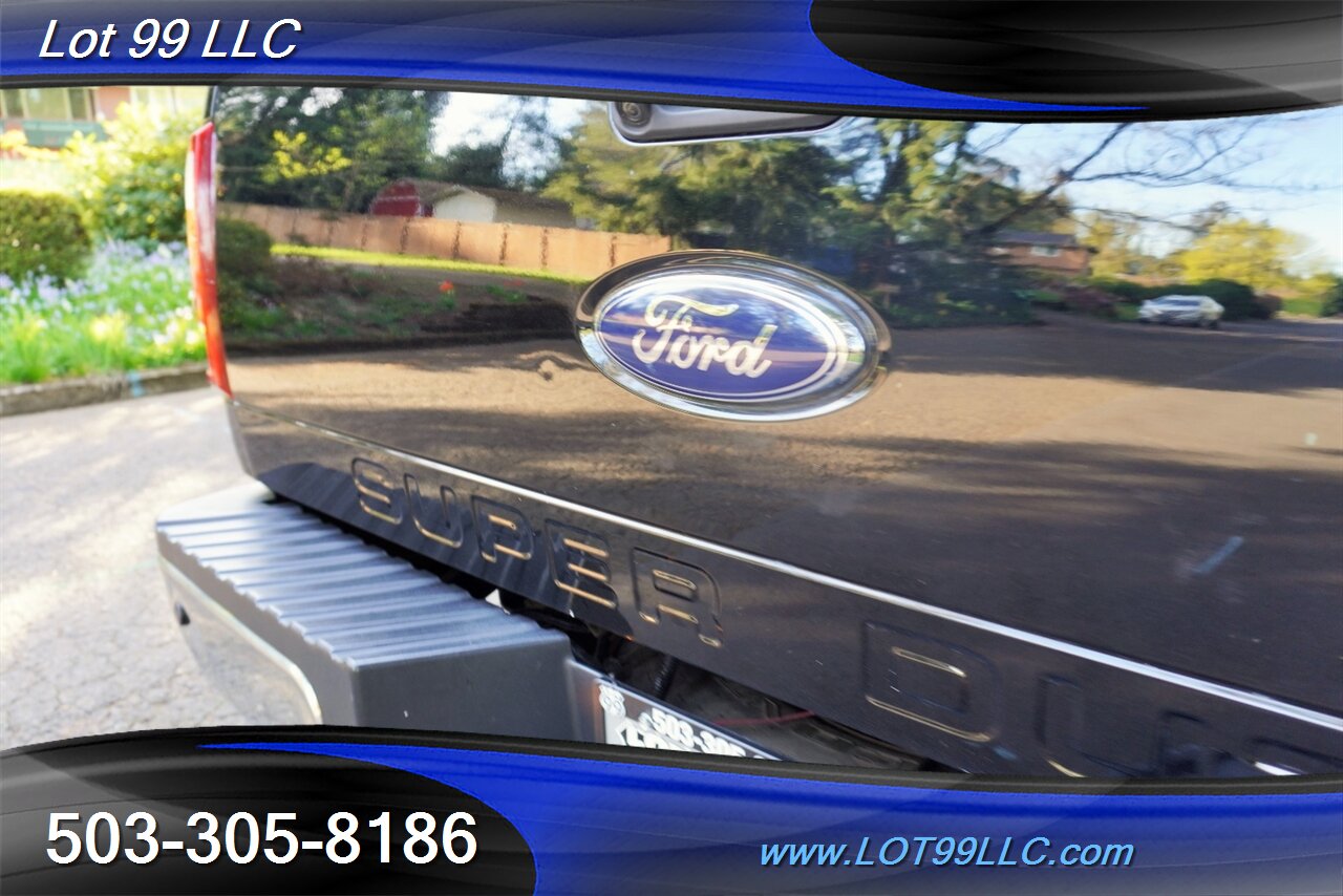 2010 Ford F-250 Lariat 4x4 POWER STROKE Heated Leather Moon Roof  Short Bed LIFTED Black 20 Wheels Newer Tires - Photo 30 - Milwaukie, OR 97267