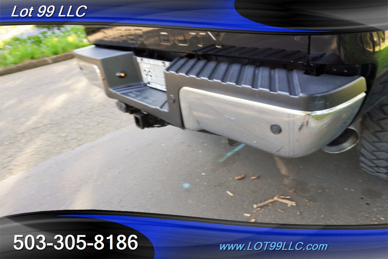 2010 Ford F-250 Lariat 4x4 POWER STROKE Heated Leather Moon Roof  Short Bed LIFTED Black 20 Wheels Newer Tires - Photo 31 - Milwaukie, OR 97267