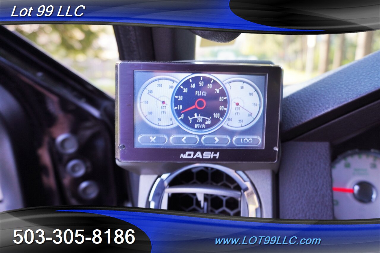 2010 Ford F-250 Lariat 4x4 POWER STROKE Heated Leather Moon Roof  Short Bed LIFTED Black 20 Wheels Newer Tires - Photo 23 - Milwaukie, OR 97267