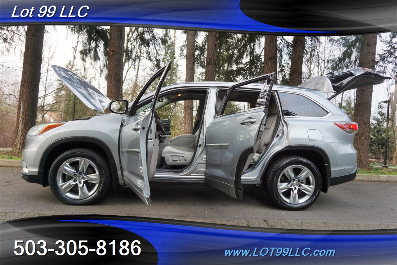 2014 Toyota Highlander Limited 4X4 V6 Auto Heated Leather Moon GPS 3 ROW   - Photo 31 - Milwaukie, OR 97267