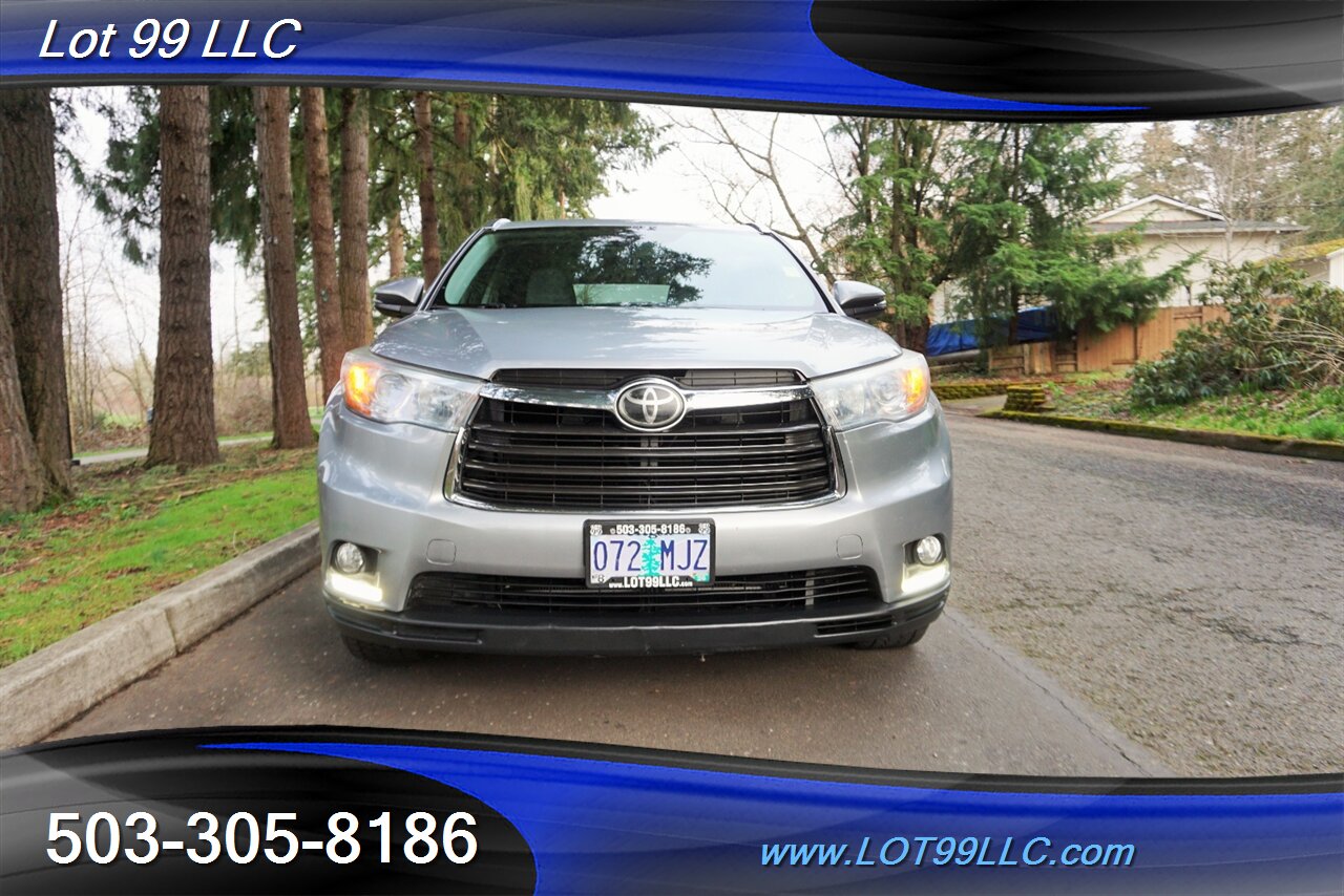 2014 Toyota Highlander Limited 4X4 V6 Auto Heated Leather Moon GPS 3 ROW   - Photo 11 - Milwaukie, OR 97267