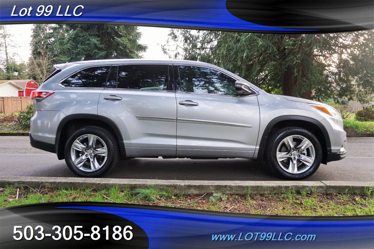 2014 Toyota Highlander Limited 4X4 V6 Auto Heated Leather Moon GPS 3 ROW   - Photo 13 - Milwaukie, OR 97267