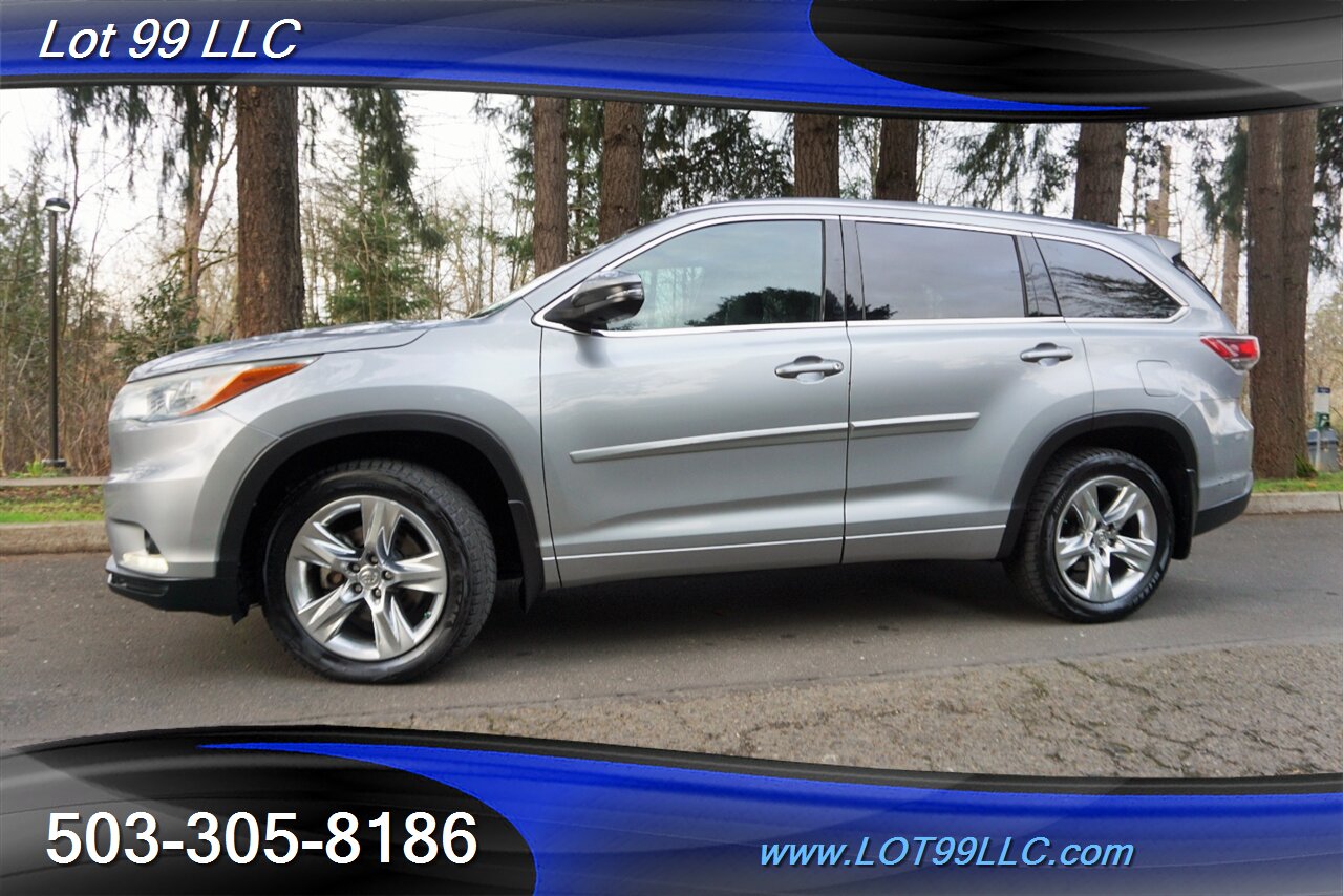 2014 Toyota Highlander Limited 4X4 V6 Auto Heated Leather Moon GPS 3 ROW   - Photo 8 - Milwaukie, OR 97267