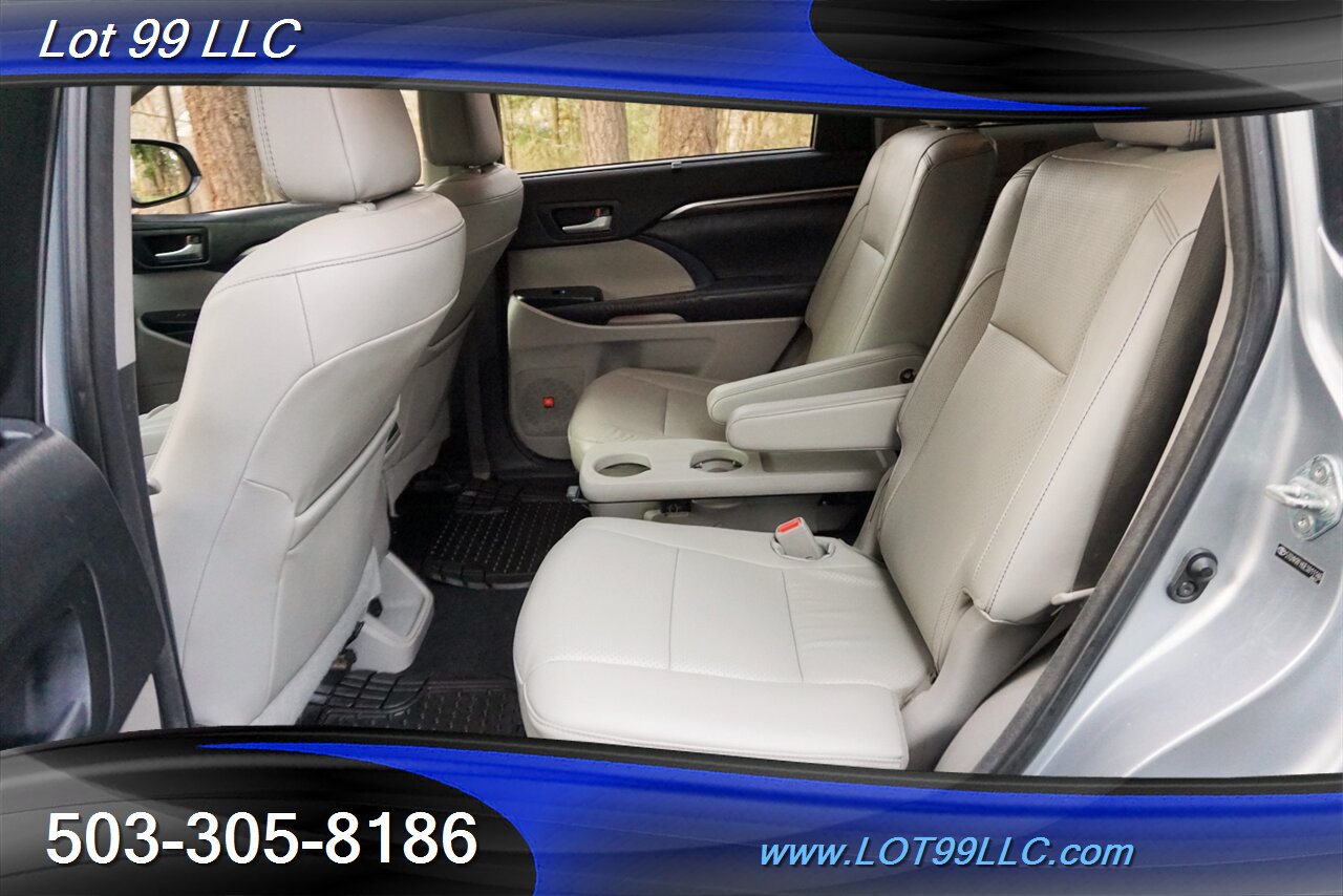 2014 Toyota Highlander Limited 4X4 V6 Auto Heated Leather Moon GPS 3 ROW   - Photo 19 - Milwaukie, OR 97267