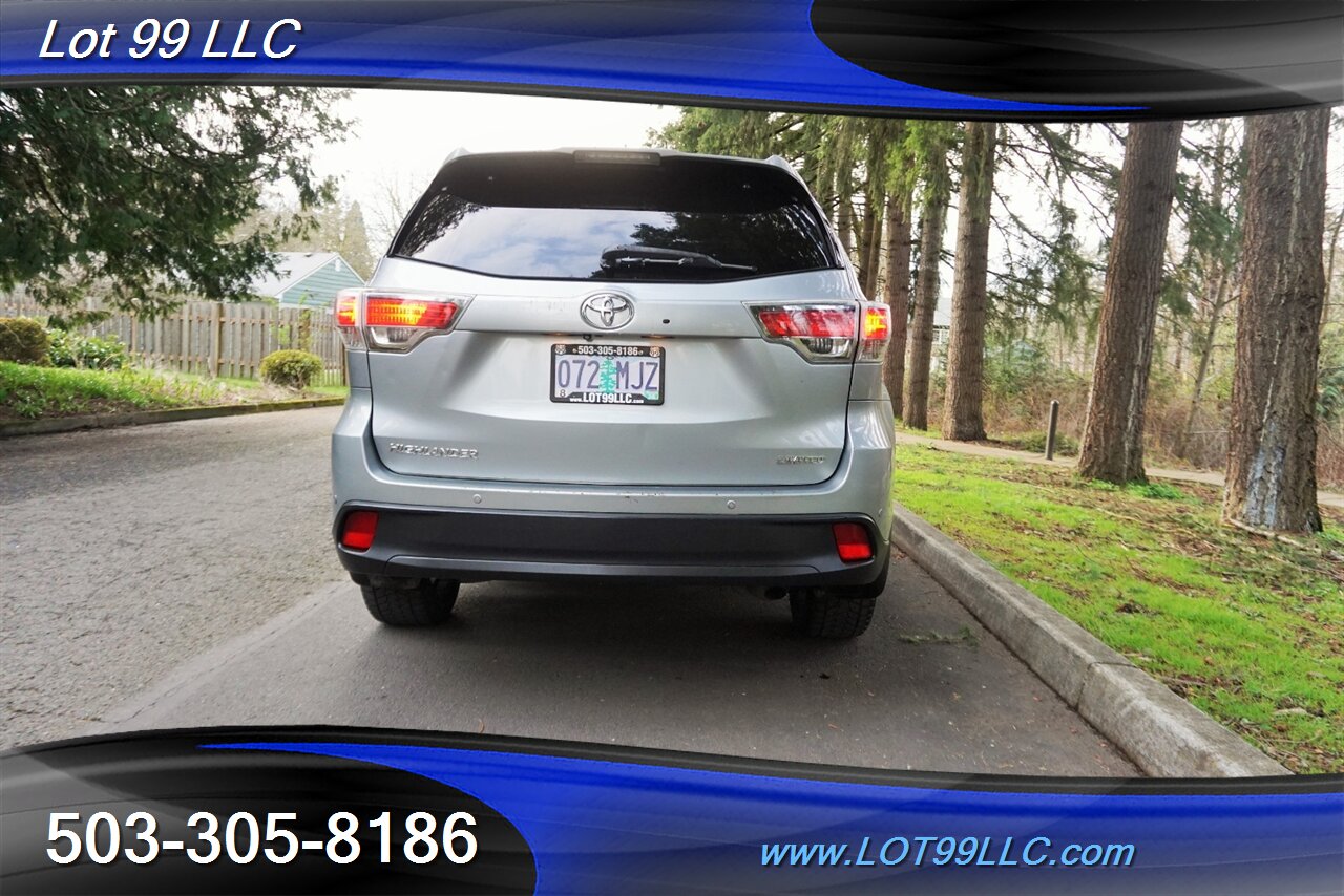 2014 Toyota Highlander Limited 4X4 V6 Auto Heated Leather Moon GPS 3 ROW   - Photo 15 - Milwaukie, OR 97267