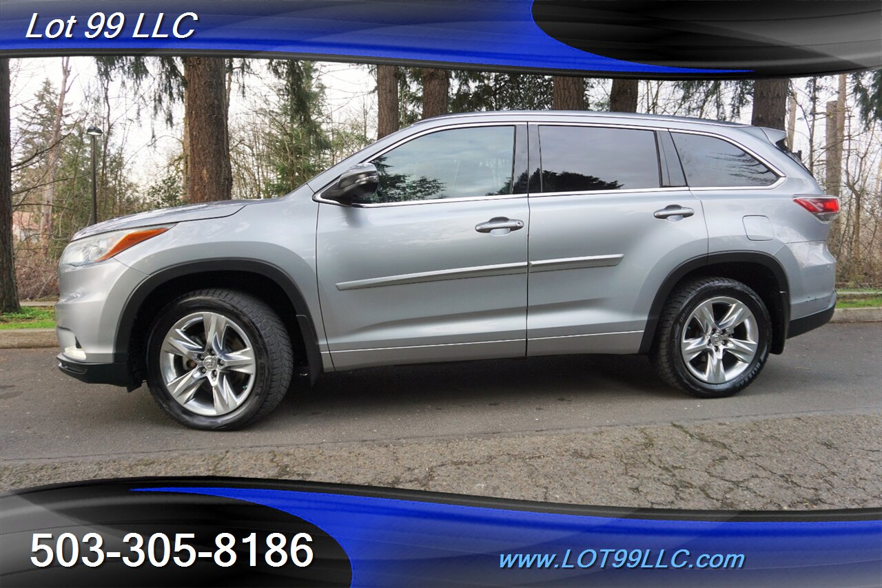 2014 Toyota Highlander Limited 4X4 V6 Auto Heated Leather Moon GPS 3 ROW   - Photo 9 - Milwaukie, OR 97267