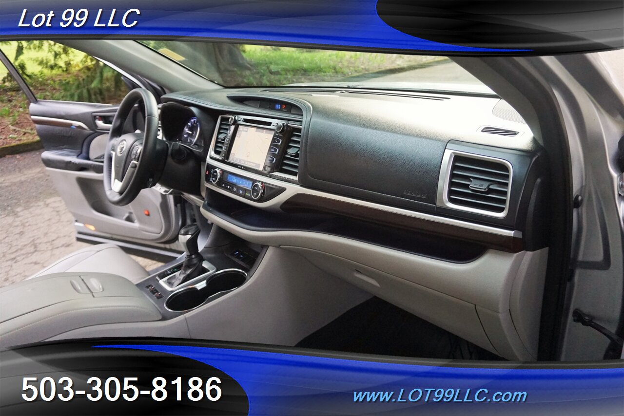 2014 Toyota Highlander Limited 4X4 V6 Auto Heated Leather Moon GPS 3 ROW   - Photo 23 - Milwaukie, OR 97267