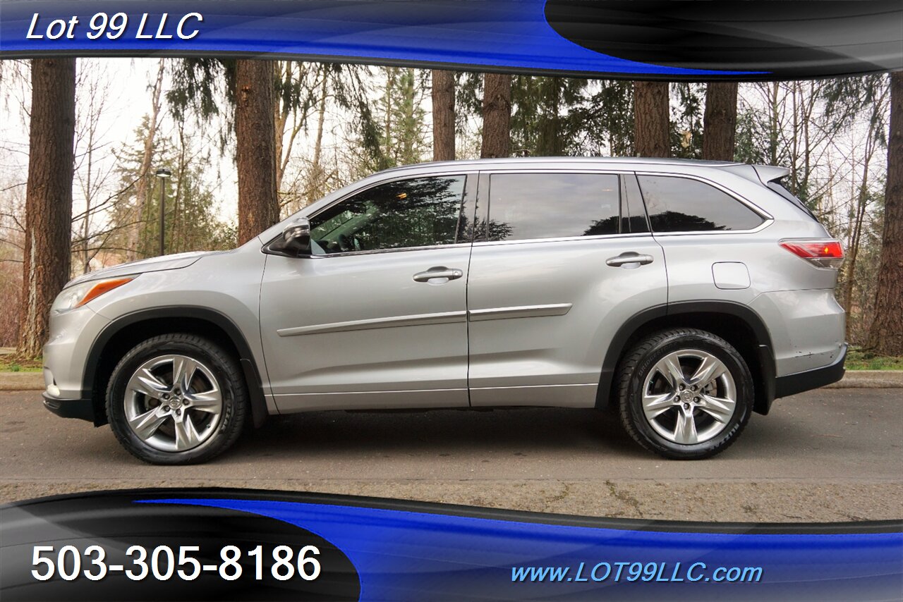 2014 Toyota Highlander Limited 4X4 V6 Auto Heated Leather Moon GPS 3 ROW   - Photo 6 - Milwaukie, OR 97267