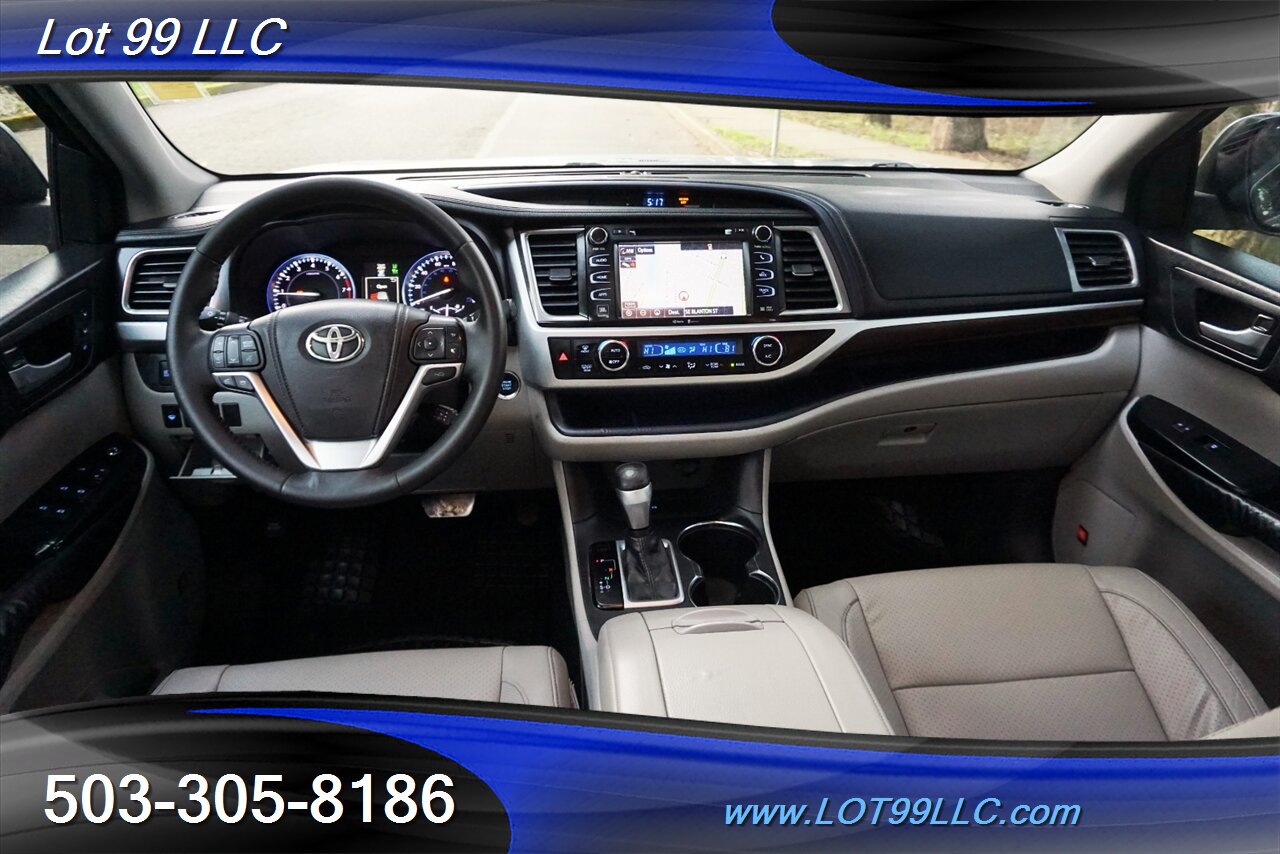 2014 Toyota Highlander Limited 4X4 V6 Auto Heated Leather Moon GPS 3 ROW   - Photo 2 - Milwaukie, OR 97267