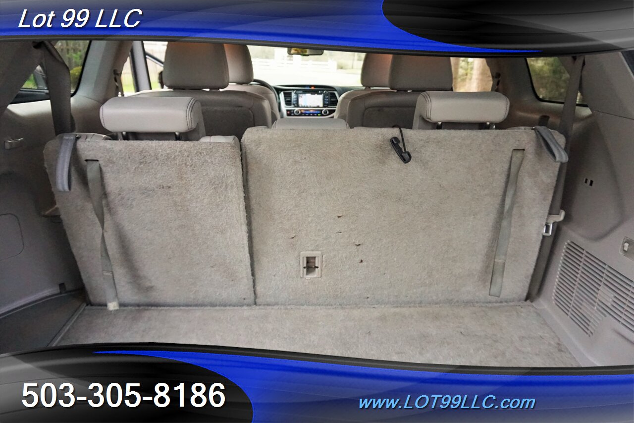 2014 Toyota Highlander Limited 4X4 V6 Auto Heated Leather Moon GPS 3 ROW   - Photo 22 - Milwaukie, OR 97267