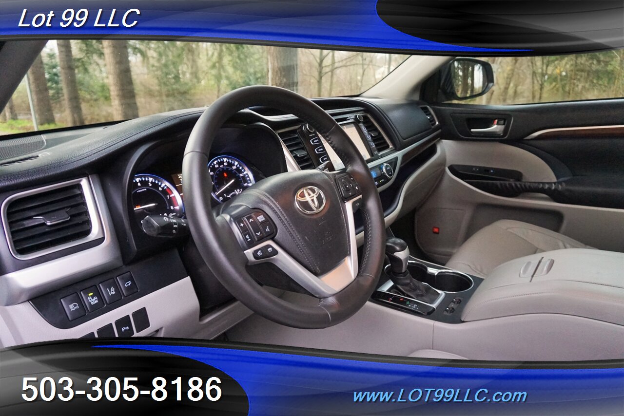 2014 Toyota Highlander Limited 4X4 V6 Auto Heated Leather Moon GPS 3 ROW   - Photo 17 - Milwaukie, OR 97267