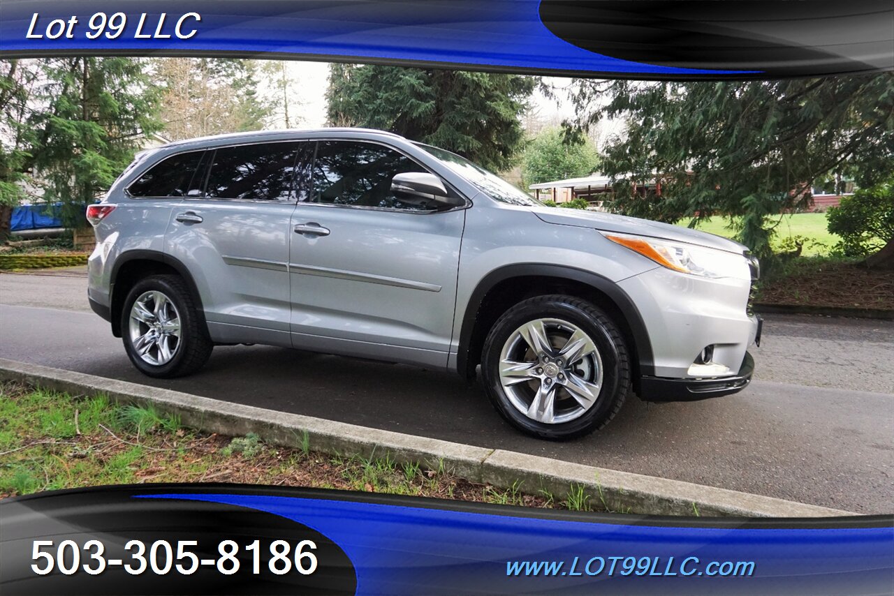 2014 Toyota Highlander Limited 4X4 V6 Auto Heated Leather Moon GPS 3 ROW   - Photo 12 - Milwaukie, OR 97267