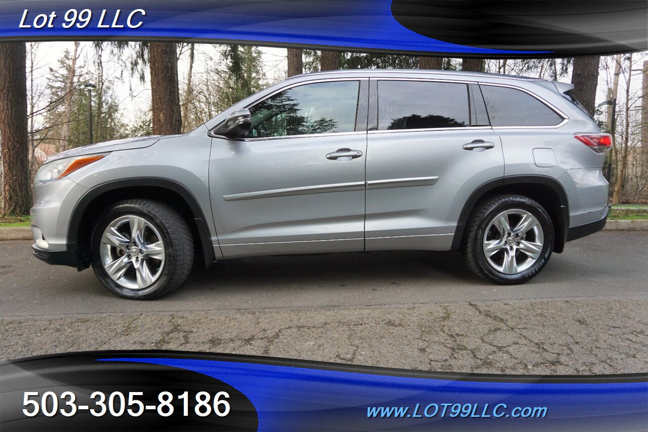 2014 Toyota Highlander Limited 4X4 V6 Auto Heated Leather Moon GPS 3 ROW   - Photo 10 - Milwaukie, OR 97267