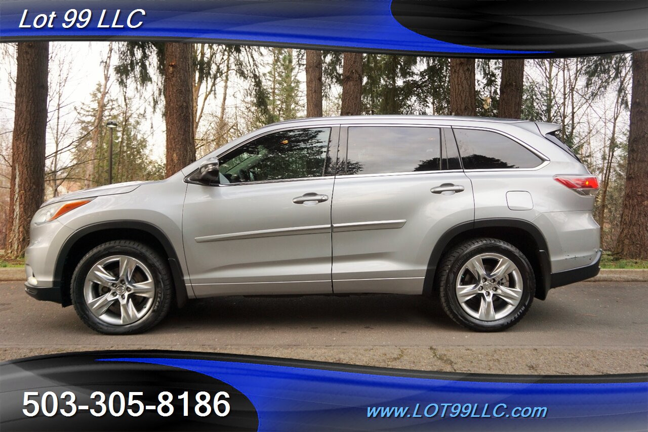 2014 Toyota Highlander Limited 4X4 V6 Auto Heated Leather Moon GPS 3 ROW   - Photo 5 - Milwaukie, OR 97267