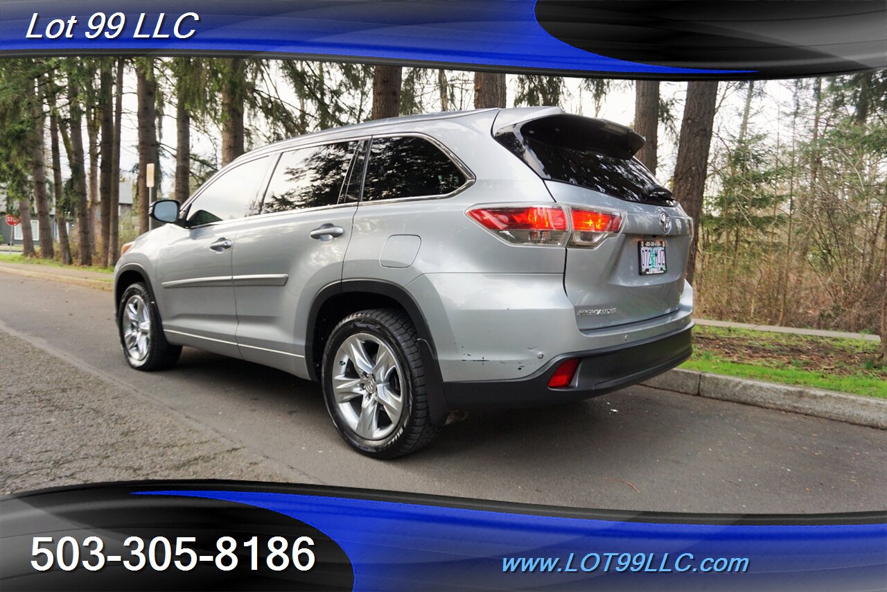 2014 Toyota Highlander Limited 4X4 V6 Auto Heated Leather Moon GPS 3 ROW   - Photo 16 - Milwaukie, OR 97267