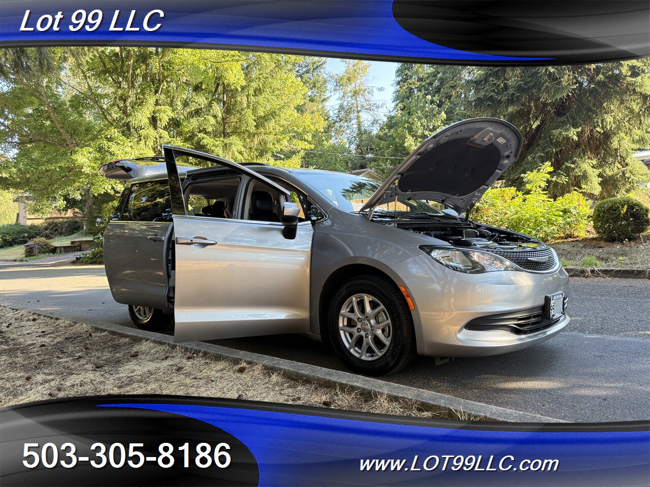 2020 Chrysler Voyager LXi 70k NEW TIRES Leather 3rd Row - Photo 46 - Milwaukie, OR 97267