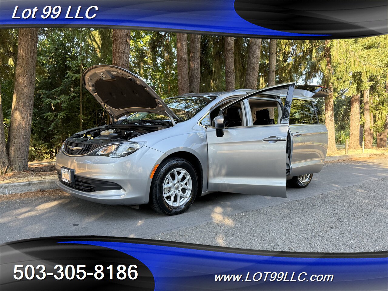 2020 Chrysler Voyager LXi 70k NEW TIRES Leather 3rd Row - Photo 42 - Milwaukie, OR 97267