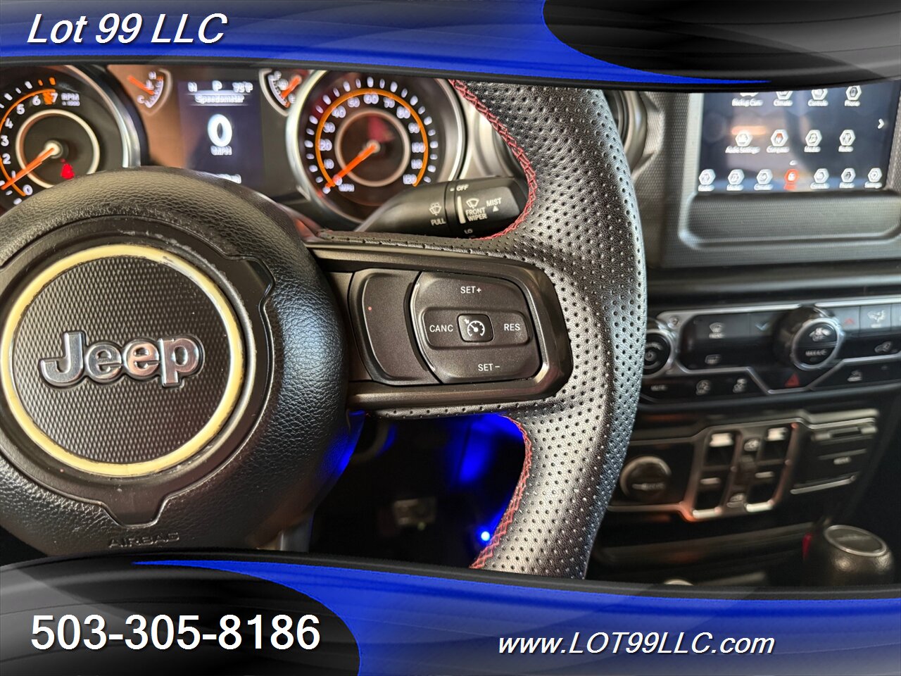 2022 Jeep Gladiator Sport S 4x4 42k Miles New Tires 26 " Fuel Wheels Carbon Fiber Steering Wheel Removable Hard Top Tinted - Photo 34 - Milwaukie, OR 97267
