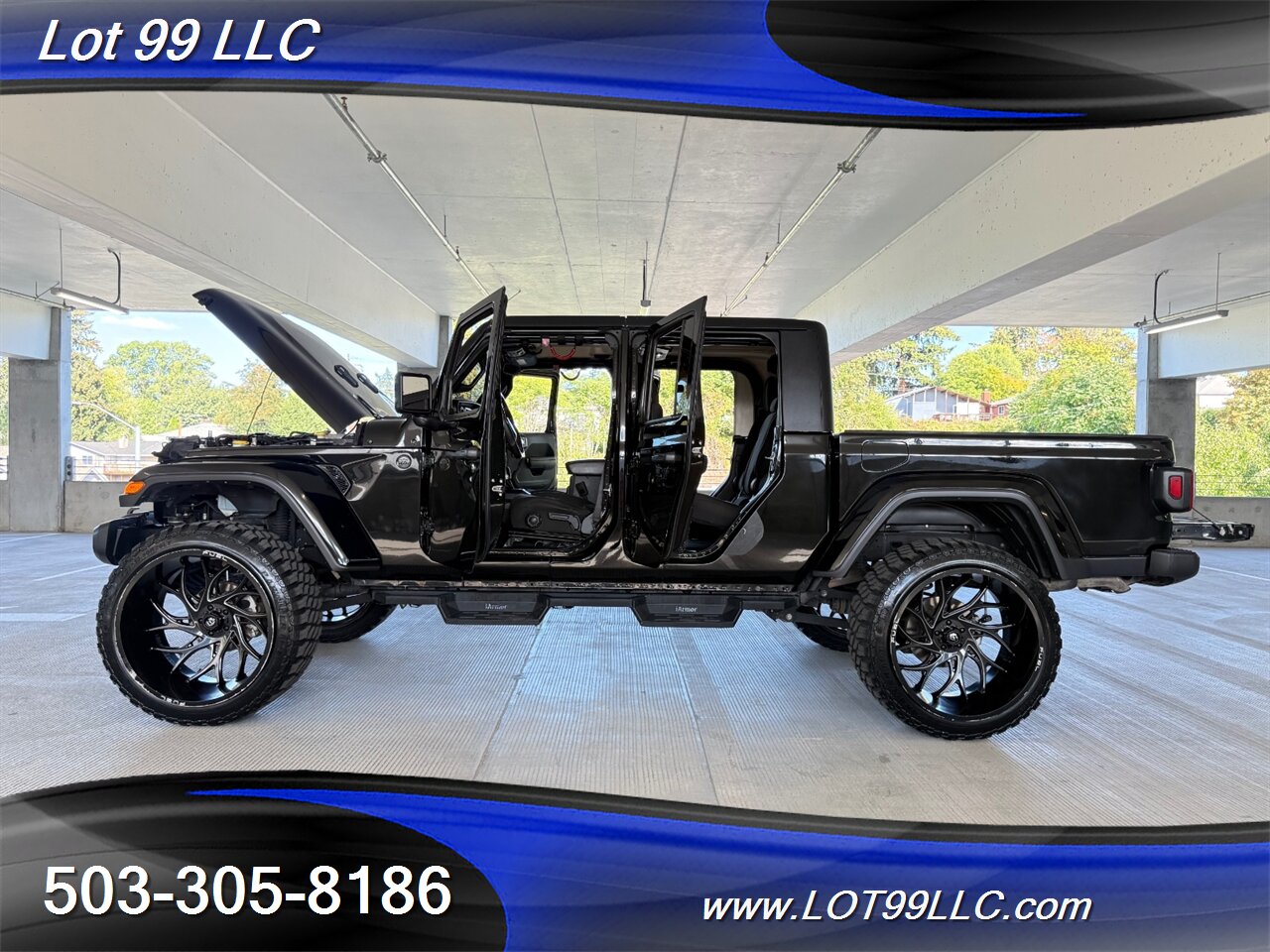 2022 Jeep Gladiator Sport S 4x4 42k Miles New Tires 26 " Fuel Wheels Carbon Fiber Steering Wheel Removable Hard Top Tinted - Photo 18 - Milwaukie, OR 97267