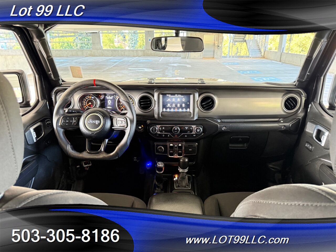 2022 Jeep Gladiator Sport S 4x4 42k Miles New Tires 26 " Fuel Wheels Carbon Fiber Steering Wheel Removable Hard Top Tinted - Photo 10 - Milwaukie, OR 97267