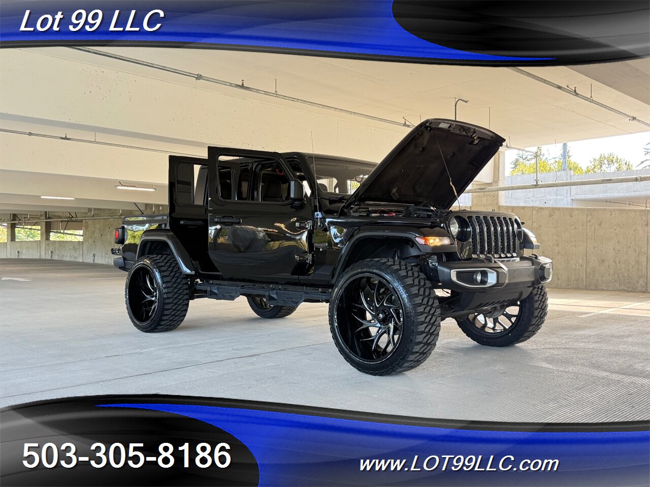 2022 Jeep Gladiator Sport S 4x4 42k Miles New Tires 26 " Fuel Wheels Carbon Fiber Steering Wheel Removable Hard Top Tinted - Photo 27 - Milwaukie, OR 97267