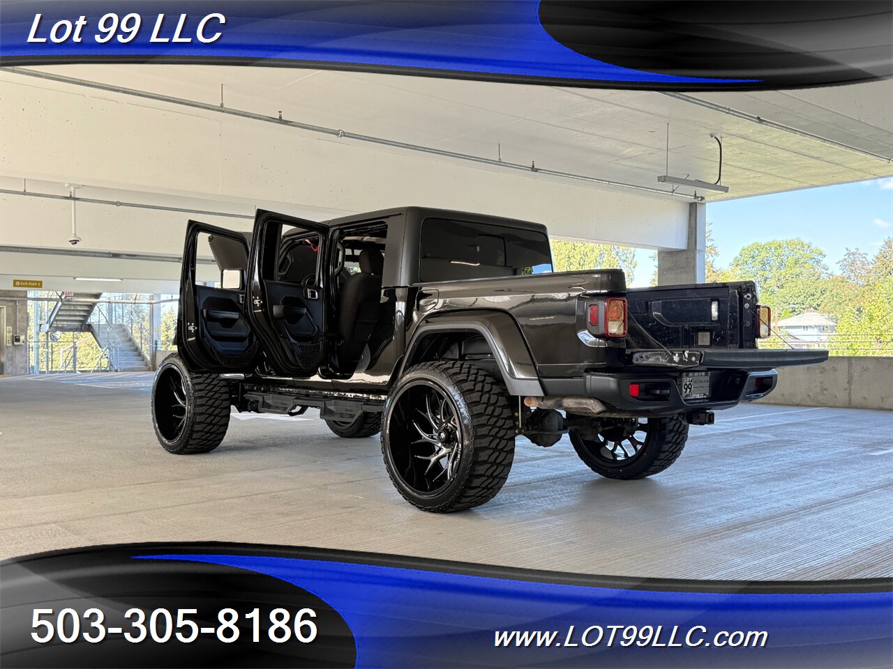 2022 Jeep Gladiator Sport S 4x4 42k Miles New Tires 26 " Fuel Wheels Carbon Fiber Steering Wheel Removable Hard Top Tinted - Photo 30 - Milwaukie, OR 97267