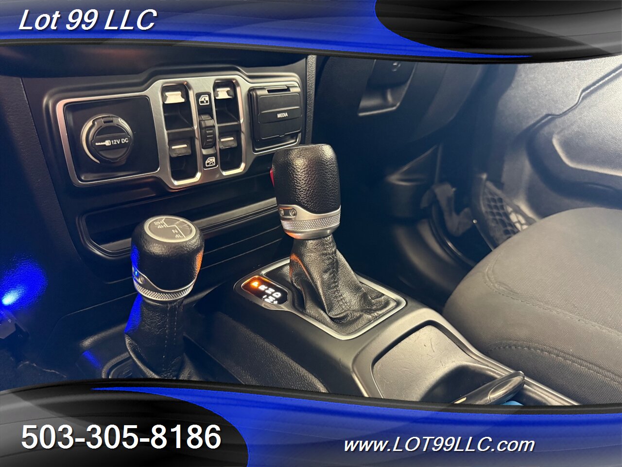 2022 Jeep Gladiator Sport S 4x4 42k Miles New Tires 26 " Fuel Wheels Carbon Fiber Steering Wheel Removable Hard Top Tinted - Photo 36 - Milwaukie, OR 97267