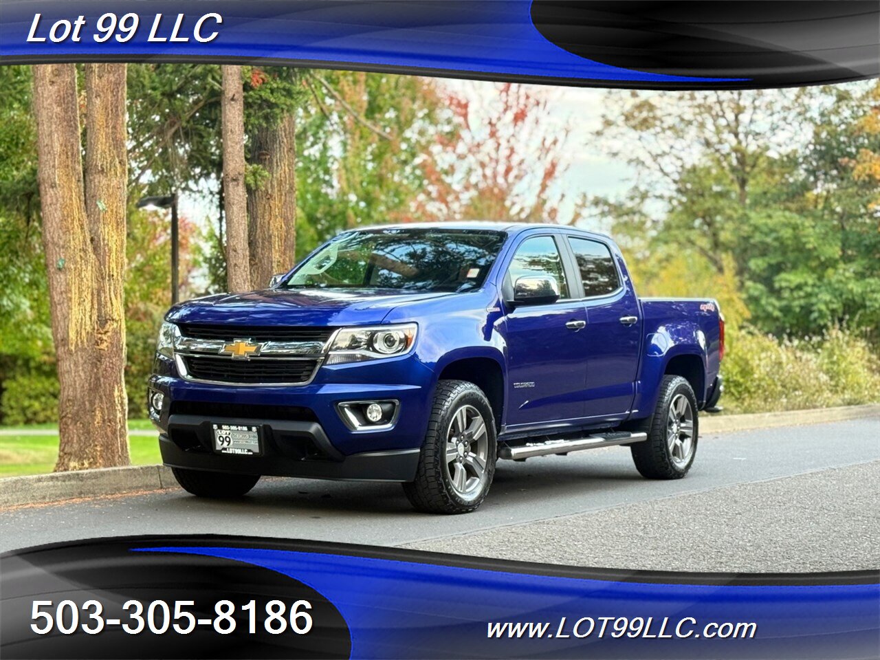 2017 Chevrolet Colorado LT Crew 4x4 46k Duramax 2.8L Diesel Turbo 1-Owner Leather Running Boards Bed Liner Tow 28MPG - Photo 3 - Milwaukie, OR 97267