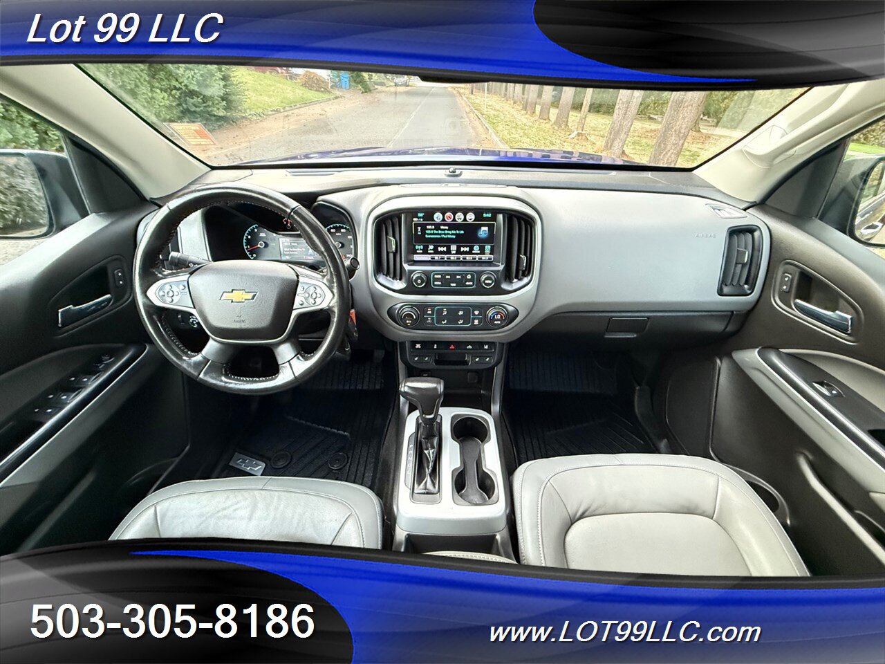 2017 Chevrolet Colorado LT Crew 4x4 46k Duramax 2.8L Diesel Turbo 1-Owner Leather Running Boards Bed Liner Tow 28MPG - Photo 11 - Milwaukie, OR 97267