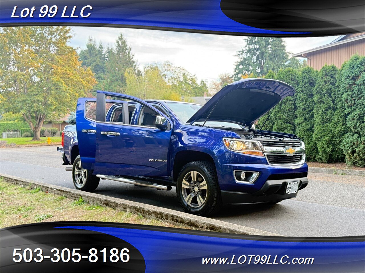 2017 Chevrolet Colorado LT Crew 4x4 46k Duramax 2.8L Diesel Turbo 1-Owner Leather Running Boards Bed Liner Tow 28MPG - Photo 54 - Milwaukie, OR 97267